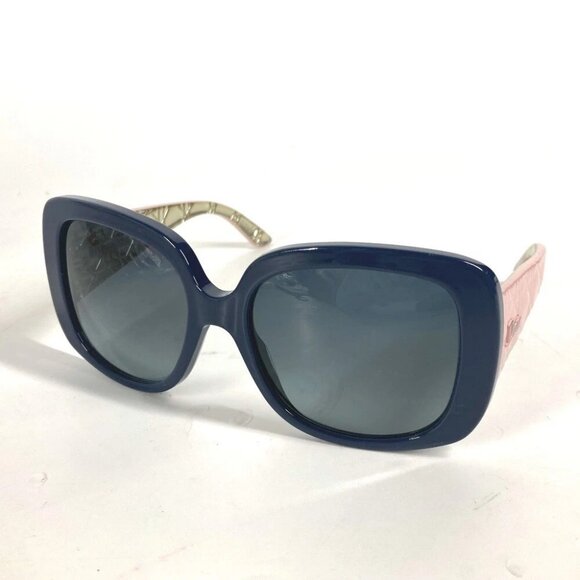 CHRISTIAN DIOR NQHHD Lady Dior Cannage logo Bicolor glasses eyewear sunglasses - Picture 3 of 16